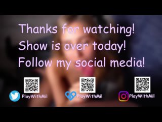 playwithmil - live sex chat 2024 may,27 15:25:35 - chaturbate